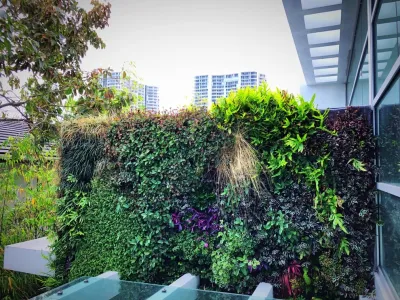 Golden Beach Residence, FL — Landscape Design project by Symbiotik Walls