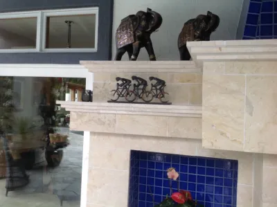 Fireplace / Solana Beach by Exterior Designs Landscape