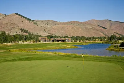Mountain Golf Course Landscape — Landscape Design project by Terry T. King Landscape Architecture in Hailey