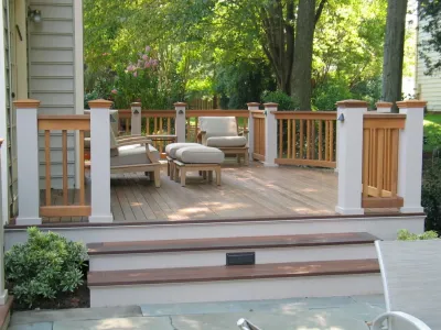 Custom Deck — Landscape Design project by The Landscape Group - TLG Design