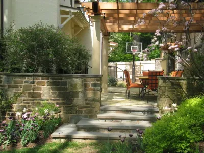 Spanish Style Space - Private Residence — Landscape Design project by The Landscape Group - TLG Design