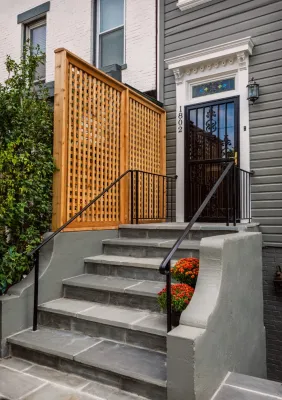 Dupont Circle Courtyard Garden — Landscape Design project by Tiger Lily Landscapes, LLC in Washington