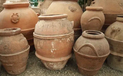 Antique European Pottery — Landscape Design project by Eye Of The Day in Santa Barbara