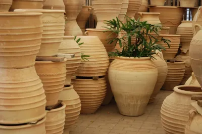 Greek Hand Thrown Terracotta Pottery by Eye Of The Day