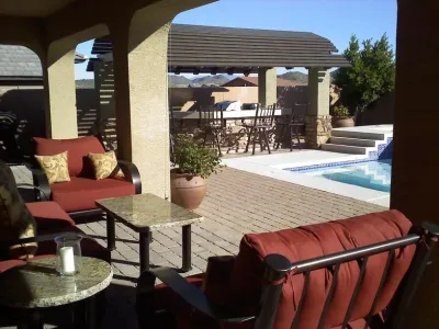 Pergolas — Landscape Design project by Falcon Landscapes Pavers & Masonry LLC
