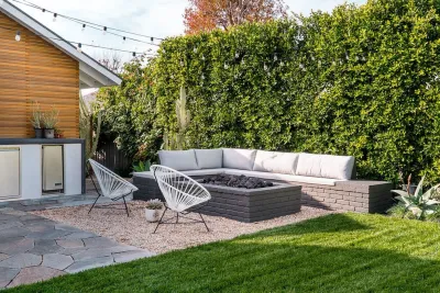 Falling Waters Landscape - Outdoor Lighting Installation in Solana Beach, CA