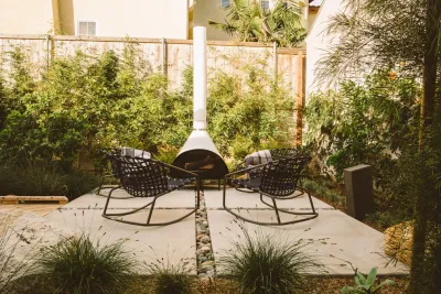 Falling Waters Landscape - Outdoor Lighting Installation in Solana Beach, CA