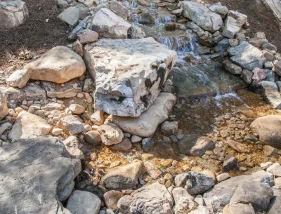 Water Falls, Ponds & Fountains — Landscape Design project by Vision Hardscapes Of Atlanta in Atlanta