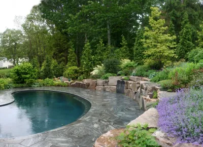Maine Retreat — Landscape Design project by Woodburn & Company Landscape Architecture, LLC in Kennebunkport