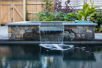 Private Plunge — Landscape Design project by Woodburn & Company Landscape Architecture, LLC
