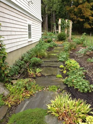 Edible City Garden — Landscape Design project by Woodburn & Company Landscape Architecture, LLC in Portsmouth