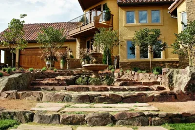 Inspired Mediterranean — Landscape Design project by Flora Distinctive Landscapes