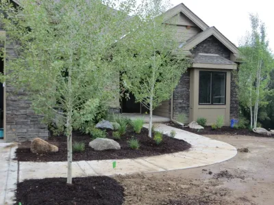 Ugland Residence — Landscape Construction project by Arbor Hills Trees & Landscaping, LLC