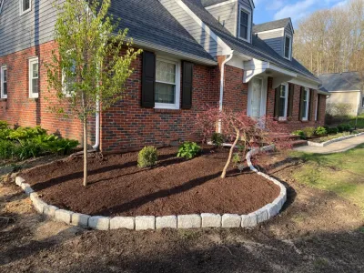 Coachman Road Custom Landscaping — Landscape Construction project by Arborvine Landscaping, LLC in Wilmington