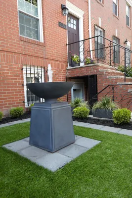 A Small Green Space - Landscape Construction in Jersey City, NJ