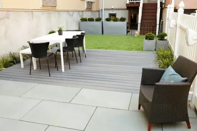A Small Green Space - Landscape Construction in Jersey City, NJ