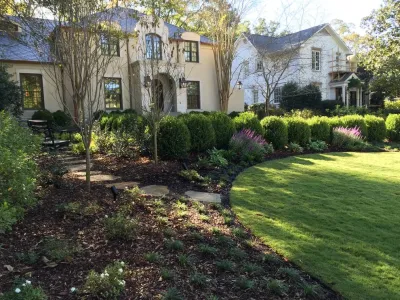 Curb Appeal — Landscape Construction project by Blackjack Horticulture in Birmingham