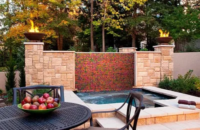 HallBrook Diamond — Landscape Construction project by Bledsoe Construction " The King Of Backyard Bling