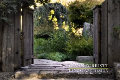 Woodside Contemporary Eclectic Garden — Landscape Design project by Forristt Landscape Design