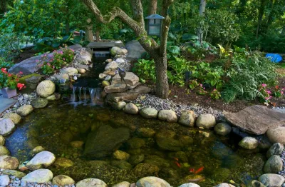 Ponds & Swimming Pools — Landscape Design project by Foster's Inc. Landscape Design & Installation