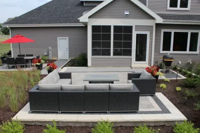 Four of Six Landscape - Outdoor Lighting Installation in Sun Prairie, WI