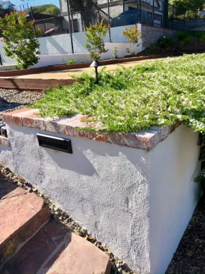 Updated Scotts Valley Estate by Wildflower Landscape Design At K&D Landscaping