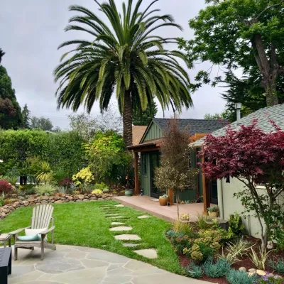 Vibrant Craftsman Cottage by Wildflower Landscape Design At K&D Landscaping