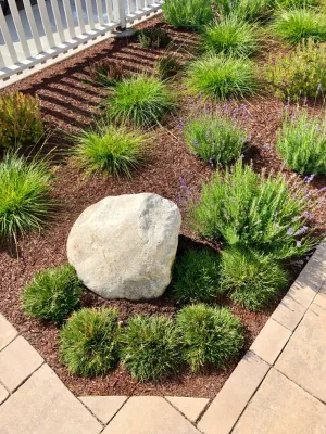 Beachy Victorian by Wildflower Landscape Design At K&D Landscaping