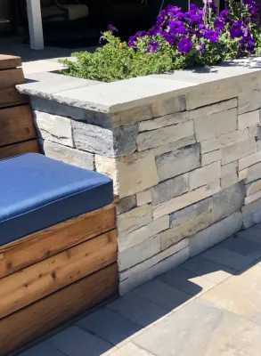 Backyard Retreat — Landscape Design project by Wildflower Landscape Design At K&D Landscaping