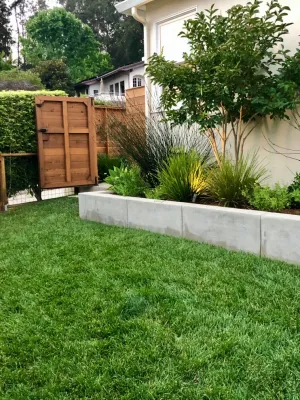 Not Just a Side Yard — Landscape Design project by Wildflower Landscape Design At K&D Landscaping in Santa Cruz