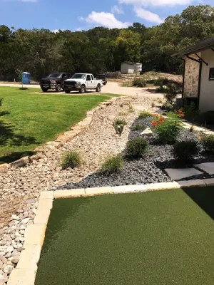 Hill Country Landscape Design and Installation by Four Seasons Botanical
