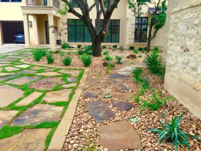 Lake House Landscape Design and Installation by Four Seasons Botanical