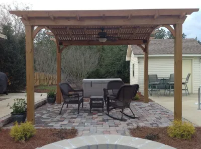 Belgard - Pool Deck Renovation — Landscape Design project by Four Seasons Of Georgia in Macon