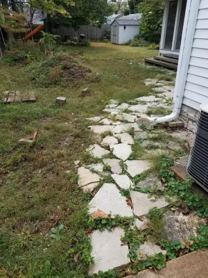 Flagstone Patio — Landscape Design project by Fresh Start Outdoors in Webster Groves
