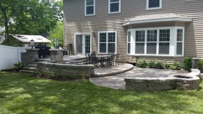 Multi-level Patio — Landscape Design project by Fresh Start Outdoors