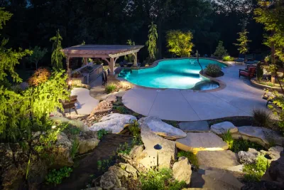 Sunset Hills — Landscape Design project by Frisella Outdoor Lighting