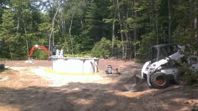 yard expansion for pool — Landscape Construction project by CES Property Service LLC