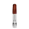 Empty 1mL 510 Wood Tip Silver Vape Cartridge