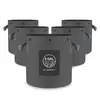 Heavy Duty Reusable Fabric Pots - 5 Gallon - 5-Pack