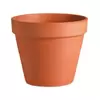 Deroma 10.6" Standard Pot Terra Cotta Case Pack