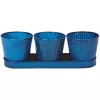 Robert Allen 4" Concord Garden Planter Set Oceanside