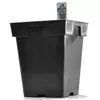 Belden Jumbo Sr Sq Pot 5.25" X 6.50" 13.33 cm Black 200/cs