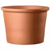 Deroma 3.39" Cylinder Pot Terra Cotta Case Pack
