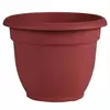 Bloem 10" Ariana With Grid Planter Burnt Red