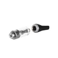 0.5mL 510 Screw Top Black Tip Vape Cartridge
