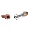 1mL 510 Screw Top Rose Gold Tip Vape Cartridge