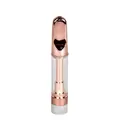 1mL 510 Screw Top Rose Gold Tip Vape Cartridge