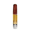 Empty 1mL 510 Wood Tip Silver Vape Cartridge