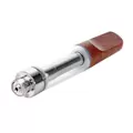 Empty 1mL 510 Wood Tip Silver Vape Cartridge