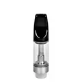 2mL 510 Screw Top Black Tip Vape Cartridge